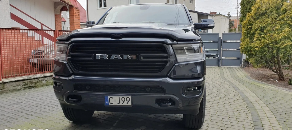 Dodge RAM cena 164999 przebieg: 65700, rok produkcji 2019 z Bydgoszcz małe 667